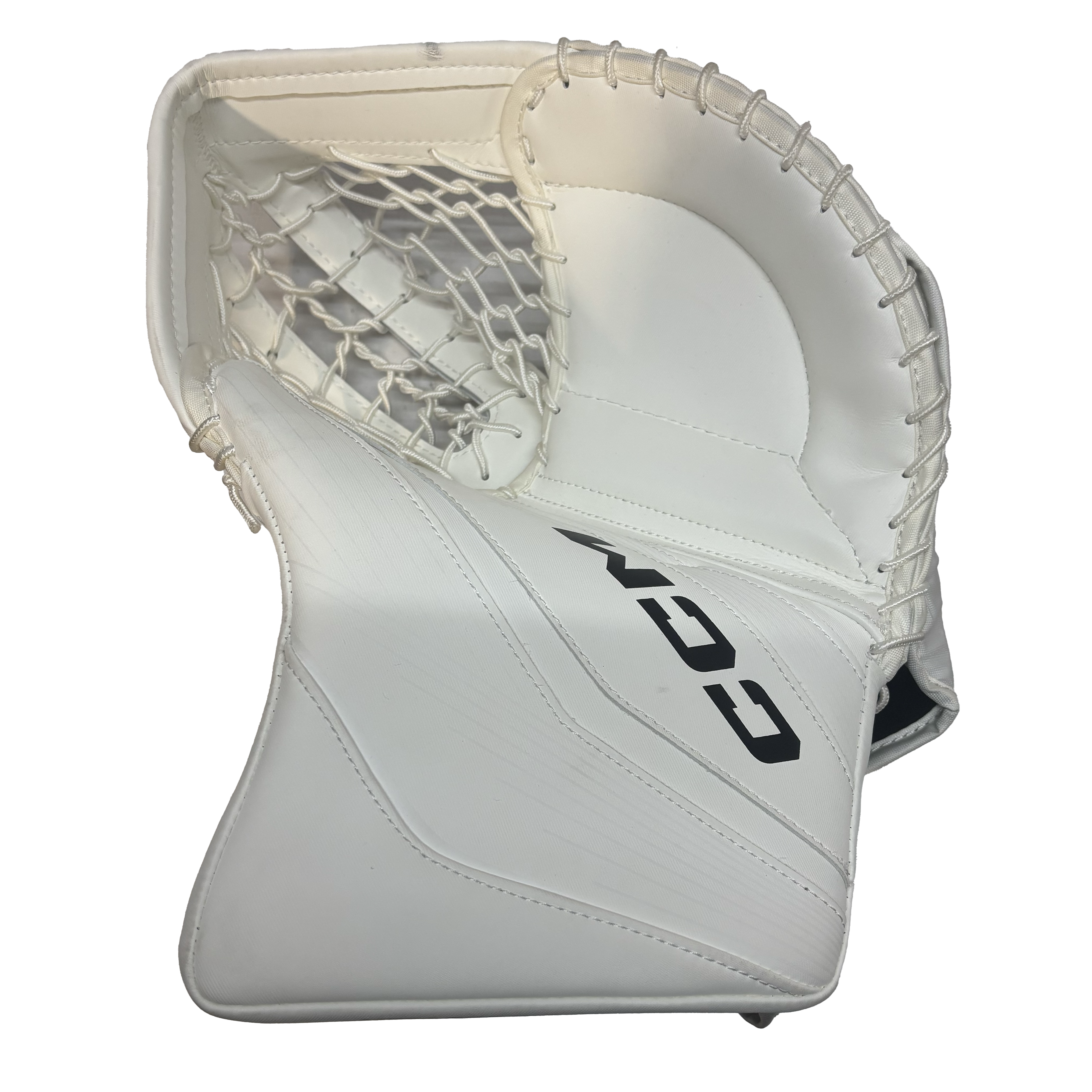 CCM Extreme Flex 6.5 - New Goalie Trapper - Senior (White)